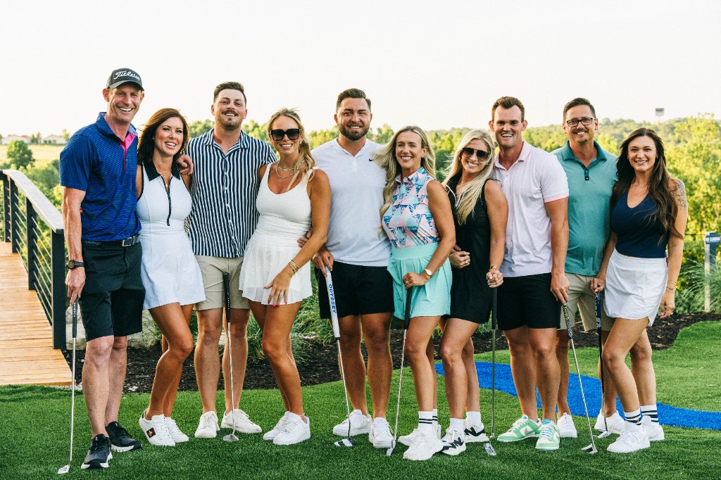 Group celebrating at The Social Birdy